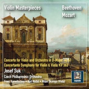 Download track Sinfonia Concertante In E-Flat Major, K. 364 I. Allegro Maestoso Suk Josef
