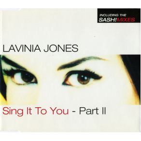 Download track Sing It To You (Sash! Extended Mix) Lavinia JonesSASH!