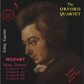 Download track String Quartet No. 15 In D Minor, K. 421: III. Menuetto. Allegretto-Trio Orford String Quartet