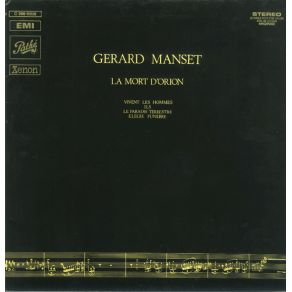 Download track Salomon L'Hermite Gérard Manset