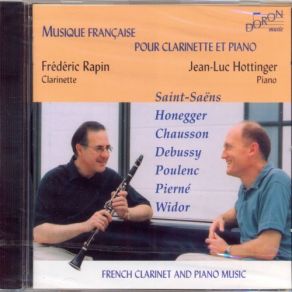 Download track Sonatine Pour Clarinette Et Piano, H 42 III. Vif Et Rythmique Frédéric RapinRythmique, H 42 III. Vif