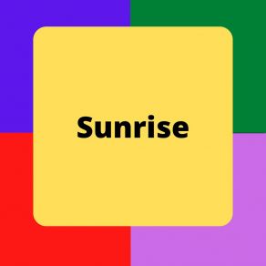 Download track Sunrise White Flower