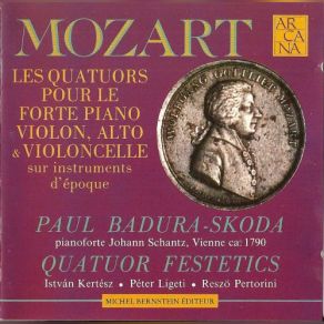 Download track Piano Quartet In E-Flat Major, K 493: II. Larghetto Paul Badura - Skoda, Badura Skoda, Quatuor Festetics