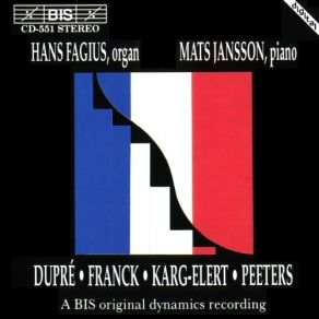 Download track 1. Marcel Dupre: Ballade Op. 30 Hans Fagius, Mats Jansson