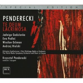 Download track 2. Te Deum Boze Cos Polske Krzysztof Penderecki