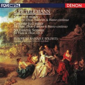 Download track Concerto FÃ¼r FlÃ¶te Und Oboe Dâamore G-Dur - 3. Vivace European Baroque Soloists