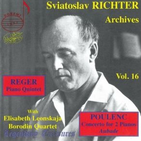 Download track Poulenc - Aubade - I. Toccata Sviatoslav Richter, Latvian National Symphony Orchestra, Jean-Francois Paillard Chamber Orchestra