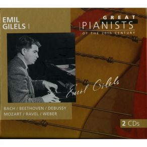 Download track Emil Gilels I - Weber - Piano Sonata No. 2 In A Flat, Op. 39 - 2. Andante Carl Maria Von Weber