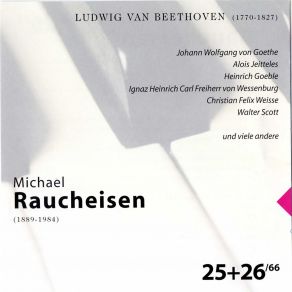 Download track Wonne Und Wehmut, Op. 83 Nr. 1 (Johann Wolfgang Von Goethe) Michael Raucheisen