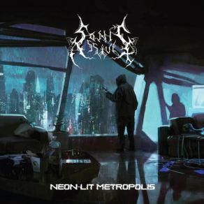 Download track Neon-Lit Metropolis Sonic Assault