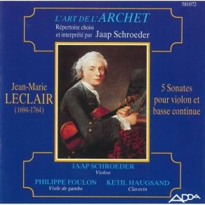 Download track 9. Sonate En Do Mineur «Le Tombeau» Livre III N° VI Op. 5 Ca. 1734 - 1. Grave Jean - Marie Leclair