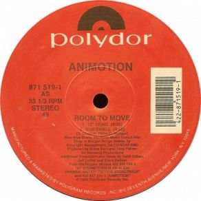 Download track Room To Move (Percapella) Animotion