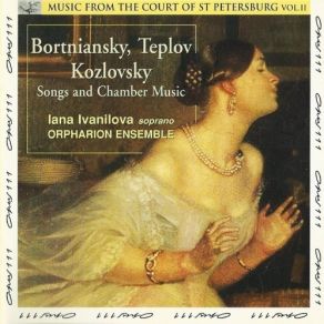 Download track 12. Dimitry Stepanovich Bortnyansky - Larghetto Iana Ivanilova, Orpharion Ensemble