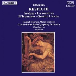 Download track 06 Quattro Liriche Dal Poema Paradisiaco Di Gabriele D'Annunzio - La Sera Ottorino Respighi