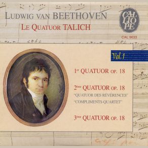 Download track Quartet Op. 18 # 2 - Allegro Molto Quasi Presto Talich Quartet