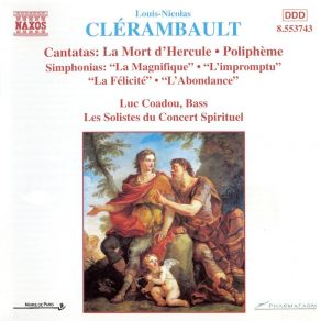 Download track 7. Cantate La Mort DHercule 1716 Livre 3 No. 4 Louis - Nicolas Clérambault