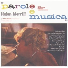 Download track When Your Lover Has Gone Helen Merrill