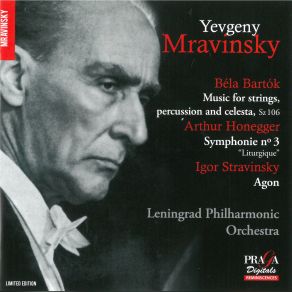 Download track Bartok - Music For Strings, Percussion And Celesta - IV. Allegro Molto Evgeni Mravinsky